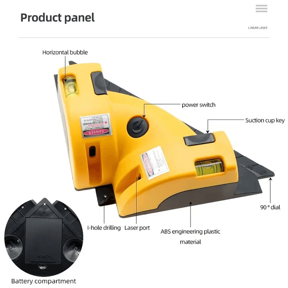 Laser Level Measuring Tools Line Projection | Accurate Measurement - SmartPursue™