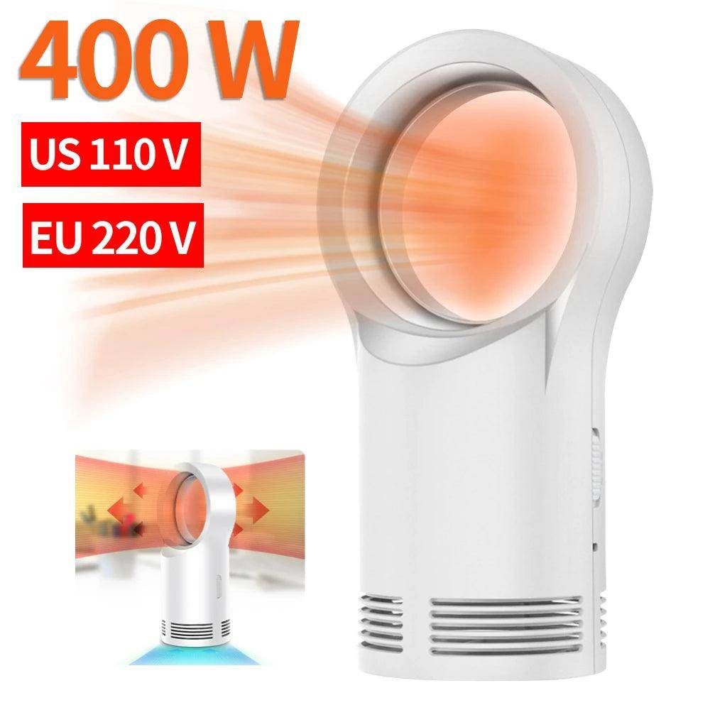 400W Ultra-Quiet Electric Space Heater - SmartPursue™