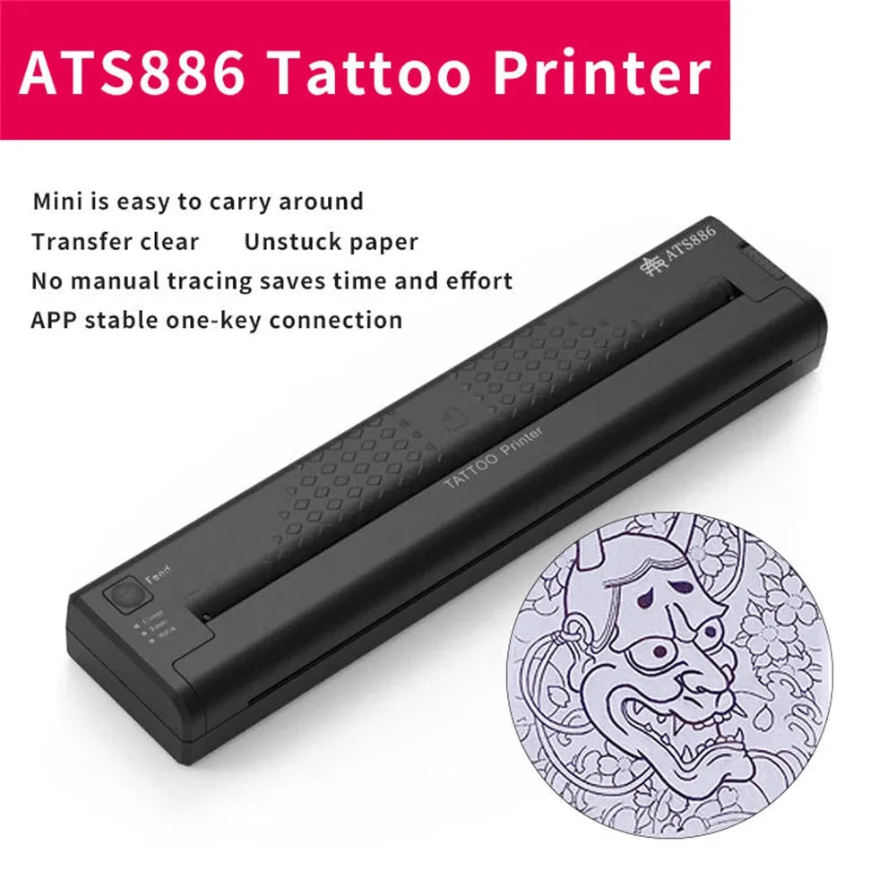 Wireless Tattoo Stencil Printer - SmartPursue™