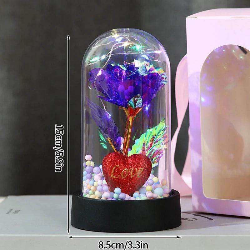 Enchanted Red Rose in Glass Dome - SmartPursue™