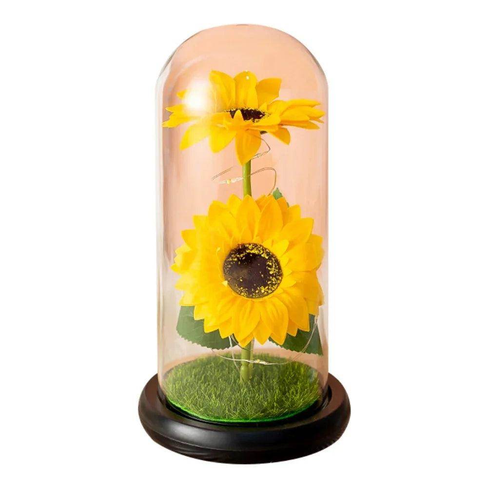 LED Glass Rose Tulip Ornament - SmartPursue™