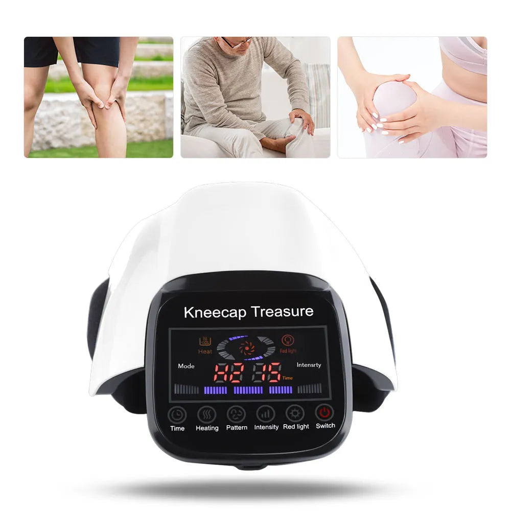Electric Knee Protector Knee Massager Heating Compress Massager Joint Physiotherapy Instrument Arthritis Pain Relief Pad Massage Diversi Shop