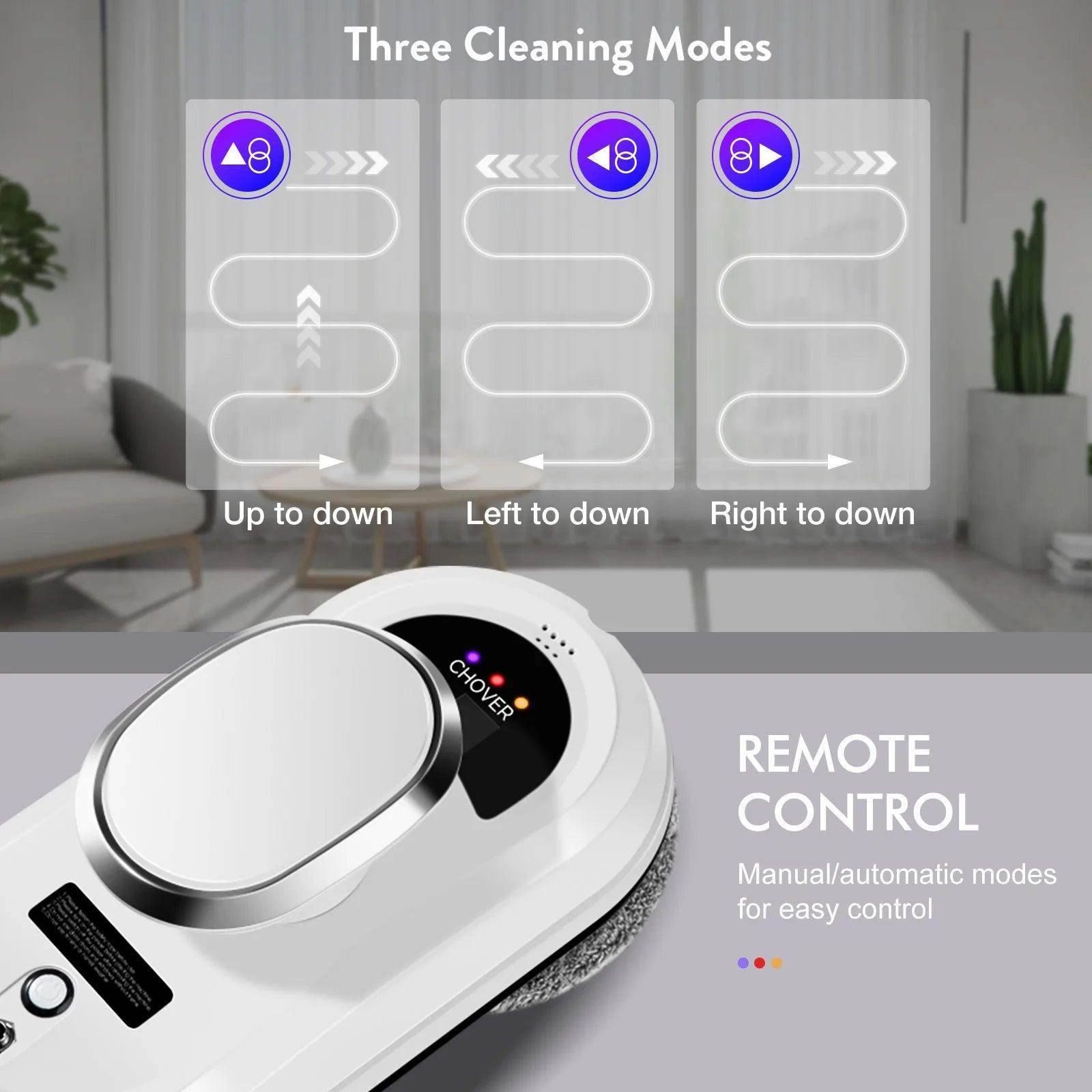Smart Robot Window Cleaner with Water Spray - SmartPursue™