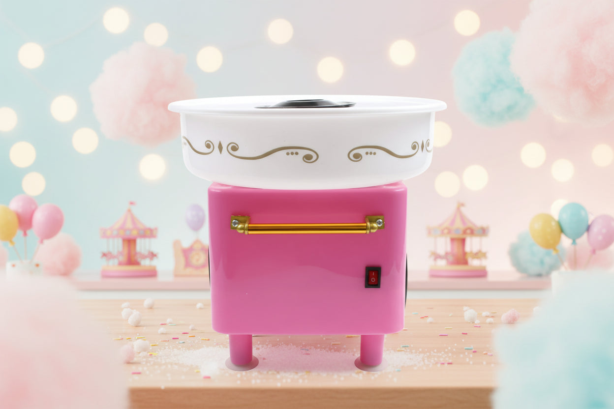 Electric DIY Cotton Candy Maker – Portable Fairy Floss Machine