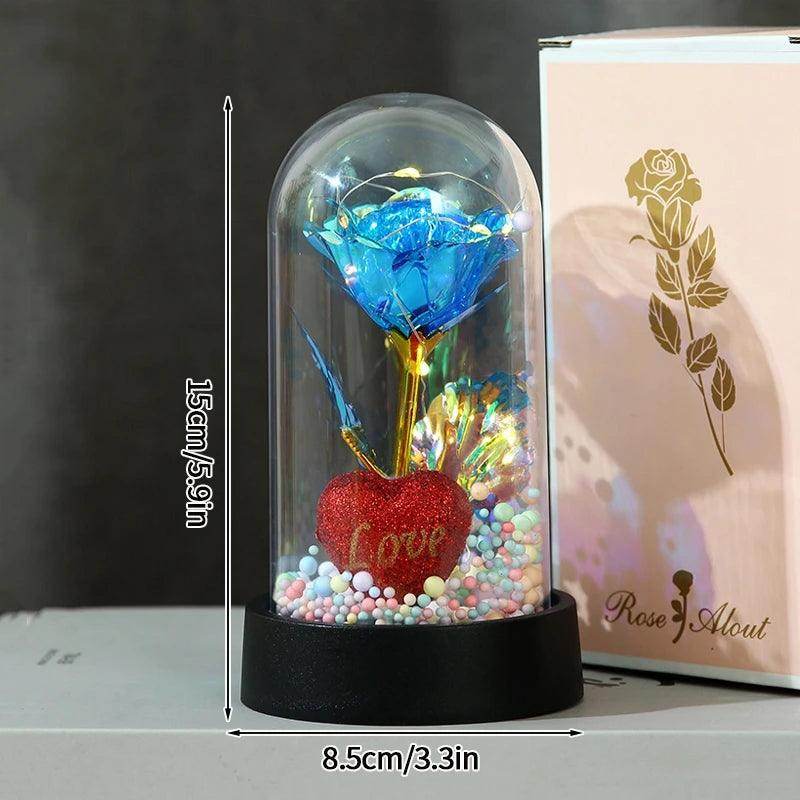 Enchanted Red Rose in Glass Dome - SmartPursue™