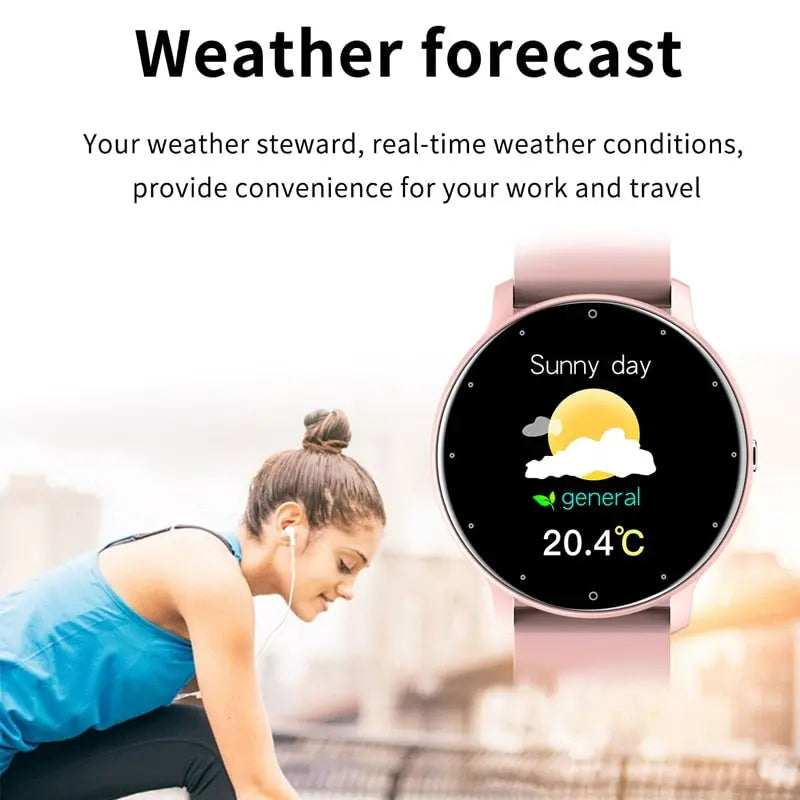 Waterproof sport watch Android IOS for Men & Women Full Touch Screen Smartwatch