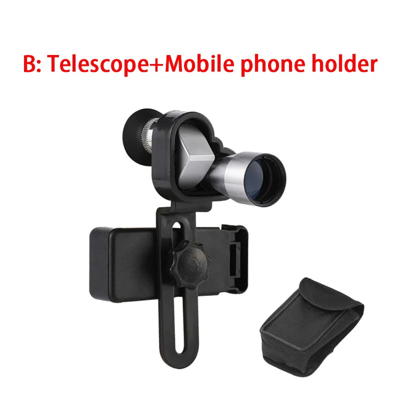Super Telephoto Zoom Monocular Night Vision Mini Pocket Outdoor Portable Telescope Diversi