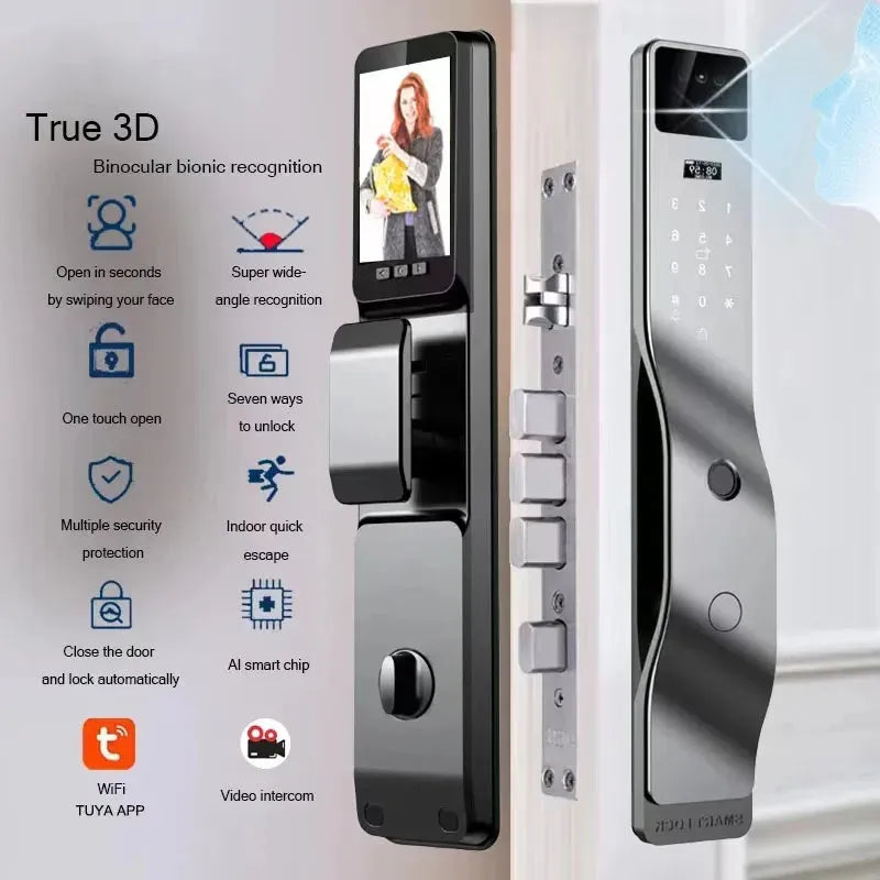 Smart Lock Front Door: Advanced Security for Home - Diversi Fusion™