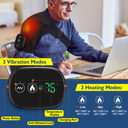Heating Vabration Shoulder Heated Massage Diversi Fusion™
