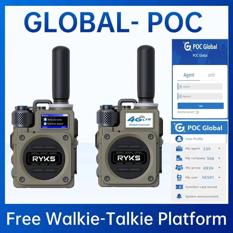 Mobile Walkie Talkie - Long-Range SIM Card Radio - SmartFusion™