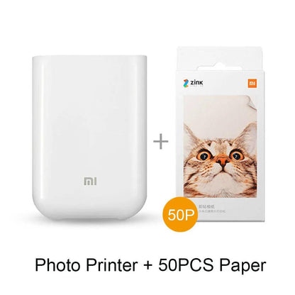 Xiaomi Mini inkless Photo Printer with AR Video Printing Technology - Diversi Fusion™