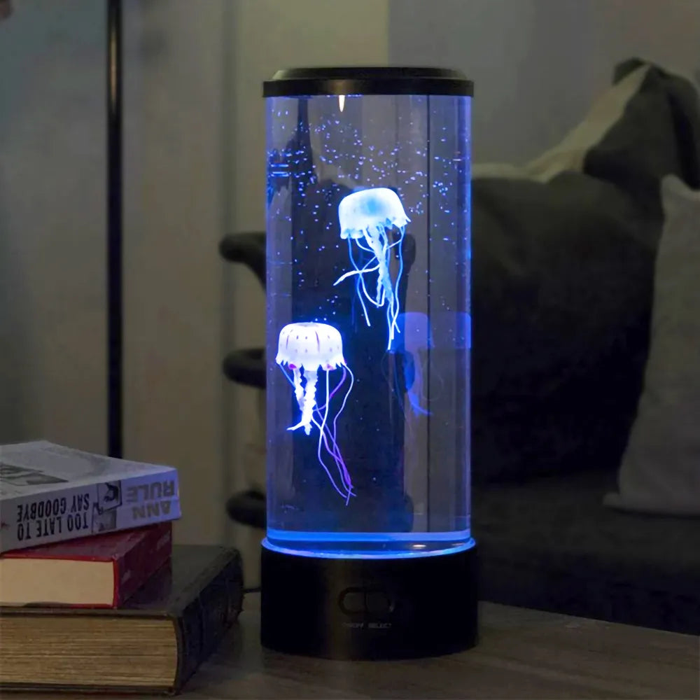 Color Changing Jellyfish Lamp Table Night Light table lamps | Diversi
