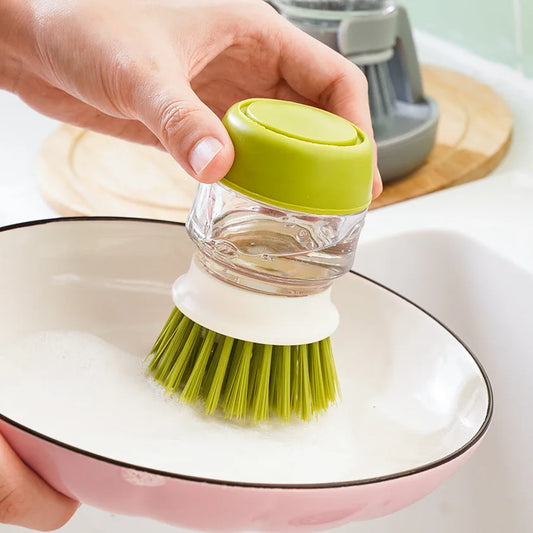 Dishwashing Brush with Soap Dispenser Household Soap Dispenser Diversi Shop™