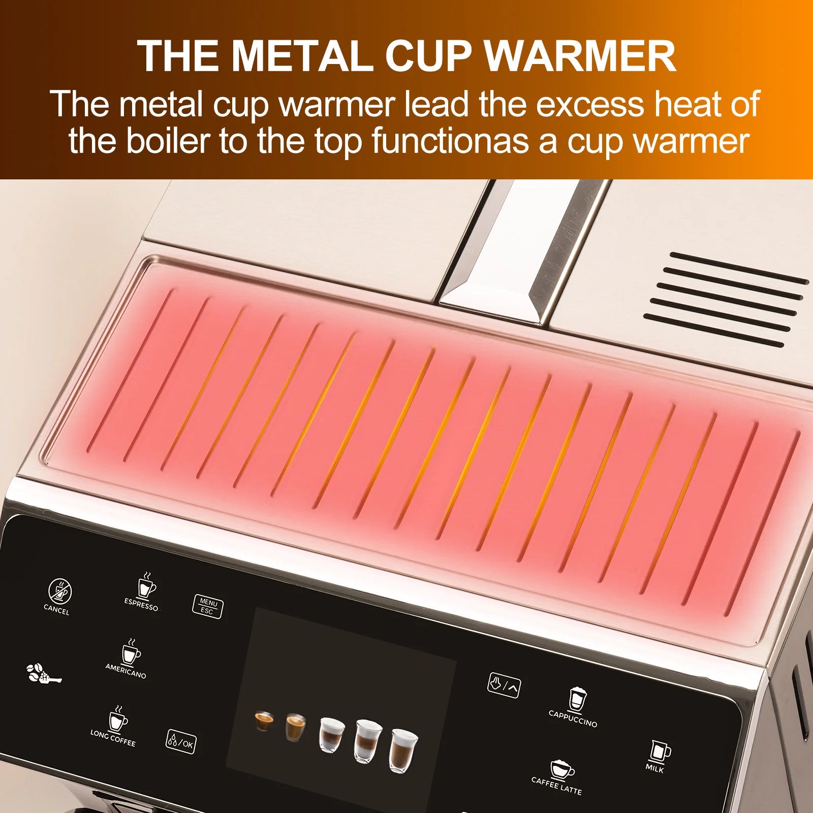 Fully Automatic All-in-One Espresso Coffee Maker - SmartPursue™