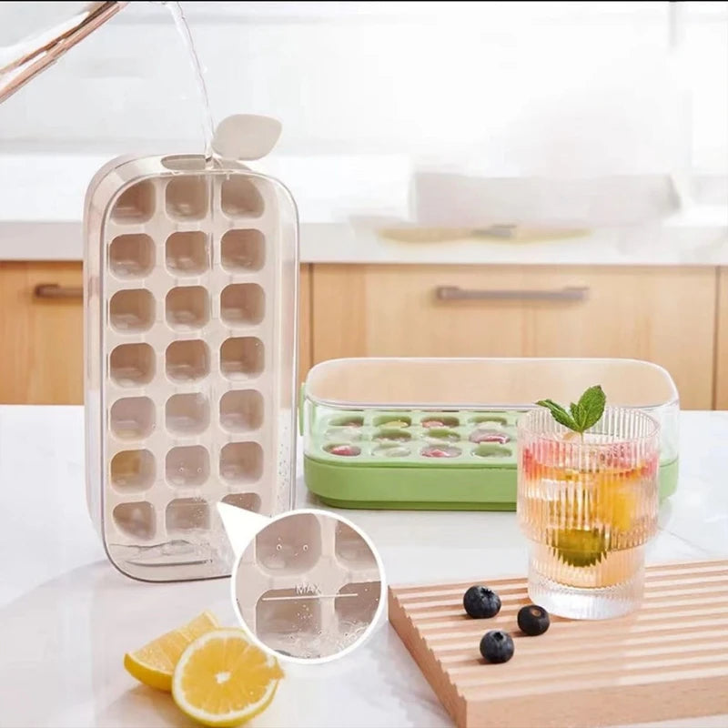 21-Grid Silicone Ice Cube Tray - SmartPursue™