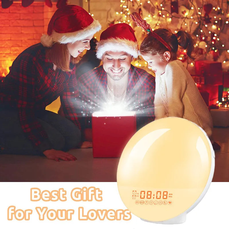 Wake Up Light Alarm Clock with Sunrise - Sunset Simulation Diversi Shop™