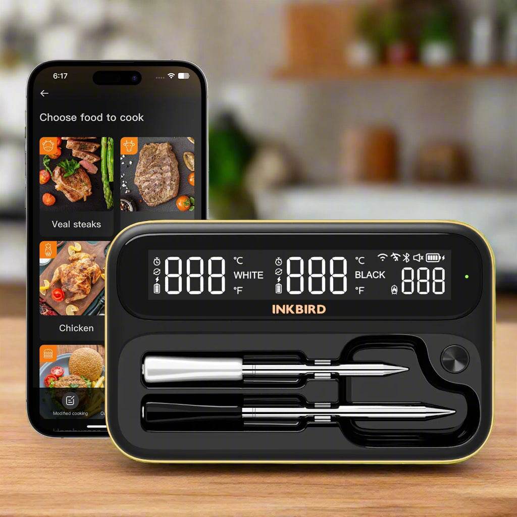Smart Wireless Meat Thermometer with Dual-Probe Bluetooth - SmartPursue™
