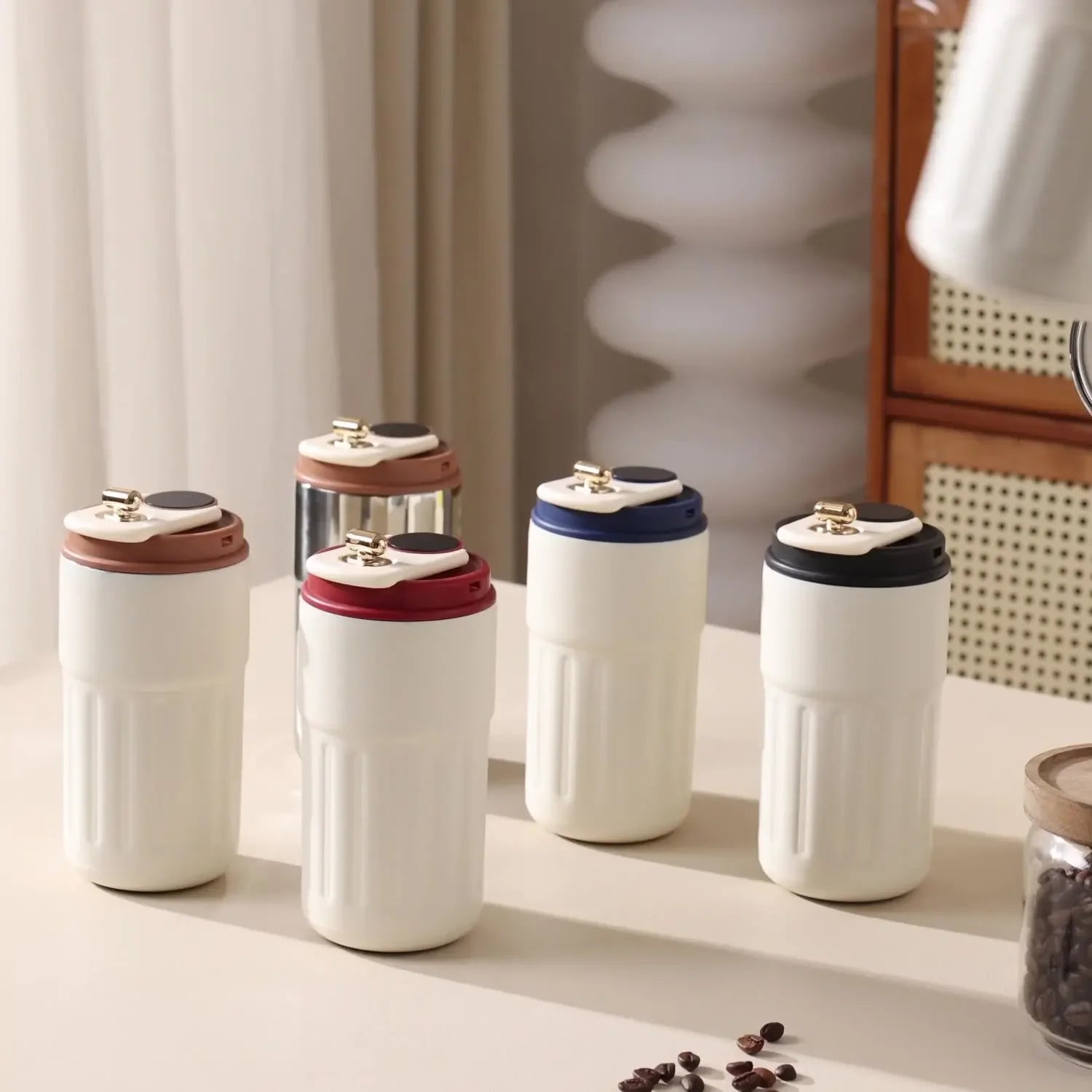 🌡️ Smart LED Thermos Bottle – Stainless Steel Travel Flask - SmartPursue™