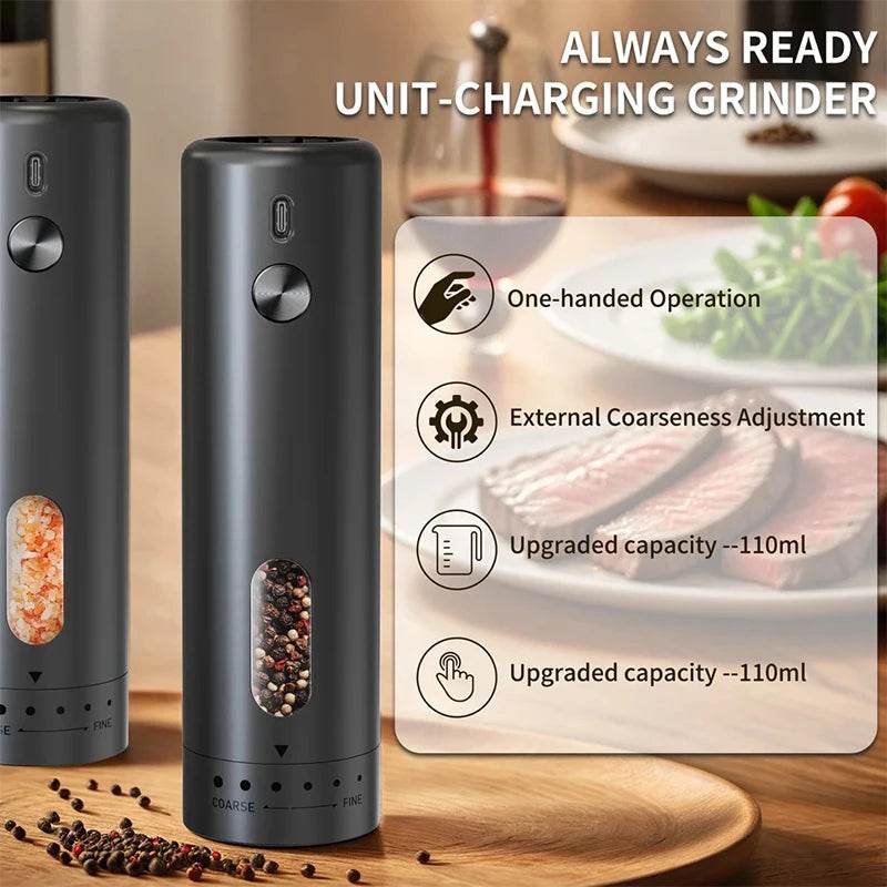 Rechargeable Electric Pepper Grinder - SmartPursue™