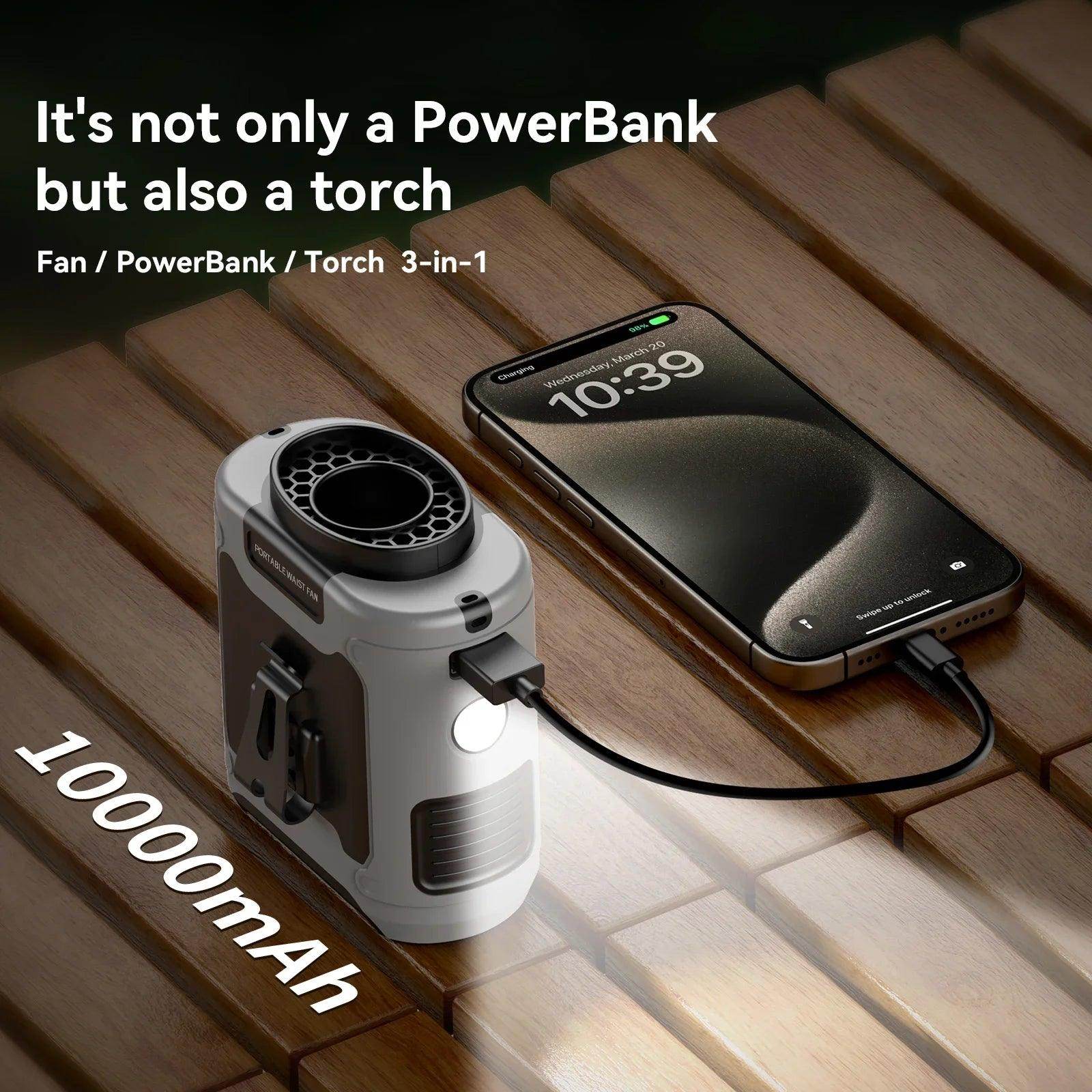 Portable Waist and Neck Fan - SmartPursue™