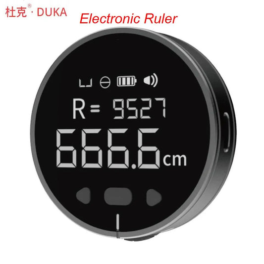 DUKA Little Q Electronic Ruler Tape HD LCD Screen Long Standby Electronic Distance Measurement Tool