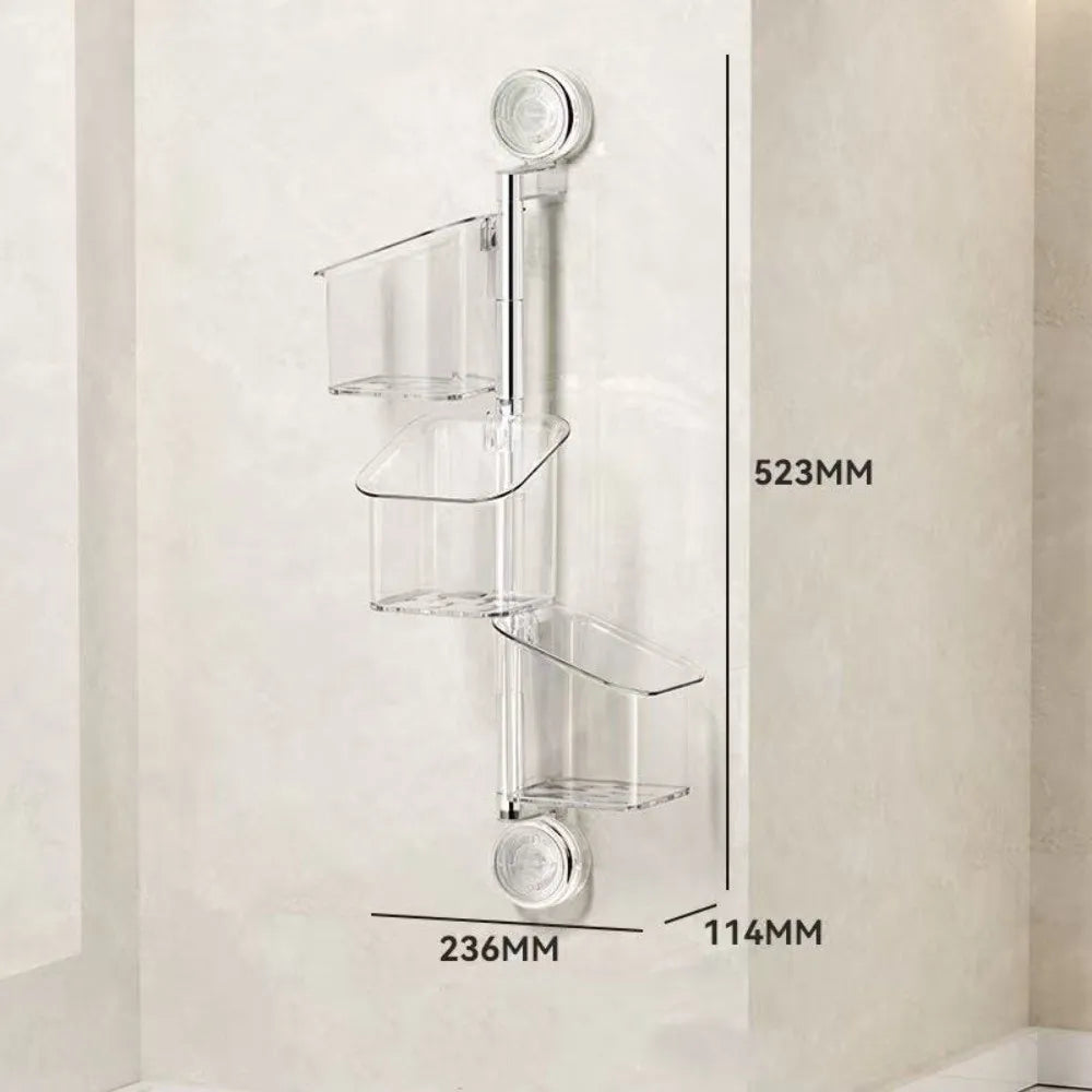 🧼 Wall-Mounted Rotatable Storage Basket Smart Kitchen & Home