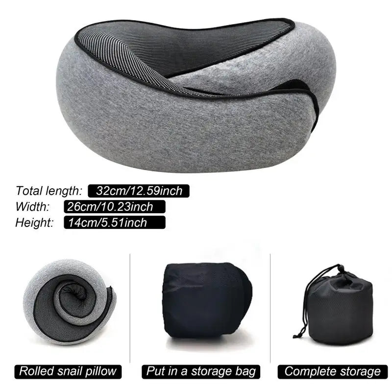 Travel neck pillow for long flights - Diversi Fusion™