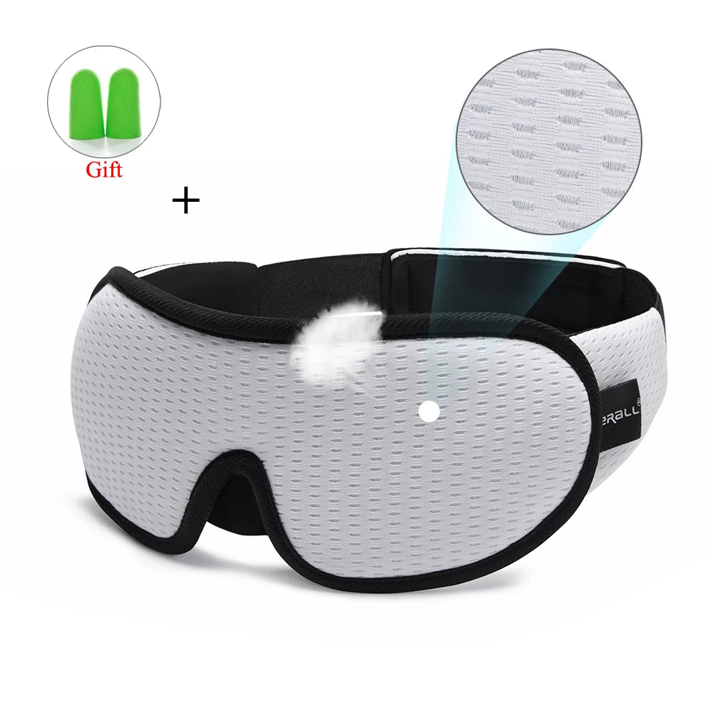 Sleeping Mask for Travel | 3D Blocking Light Sleep Eye Mask