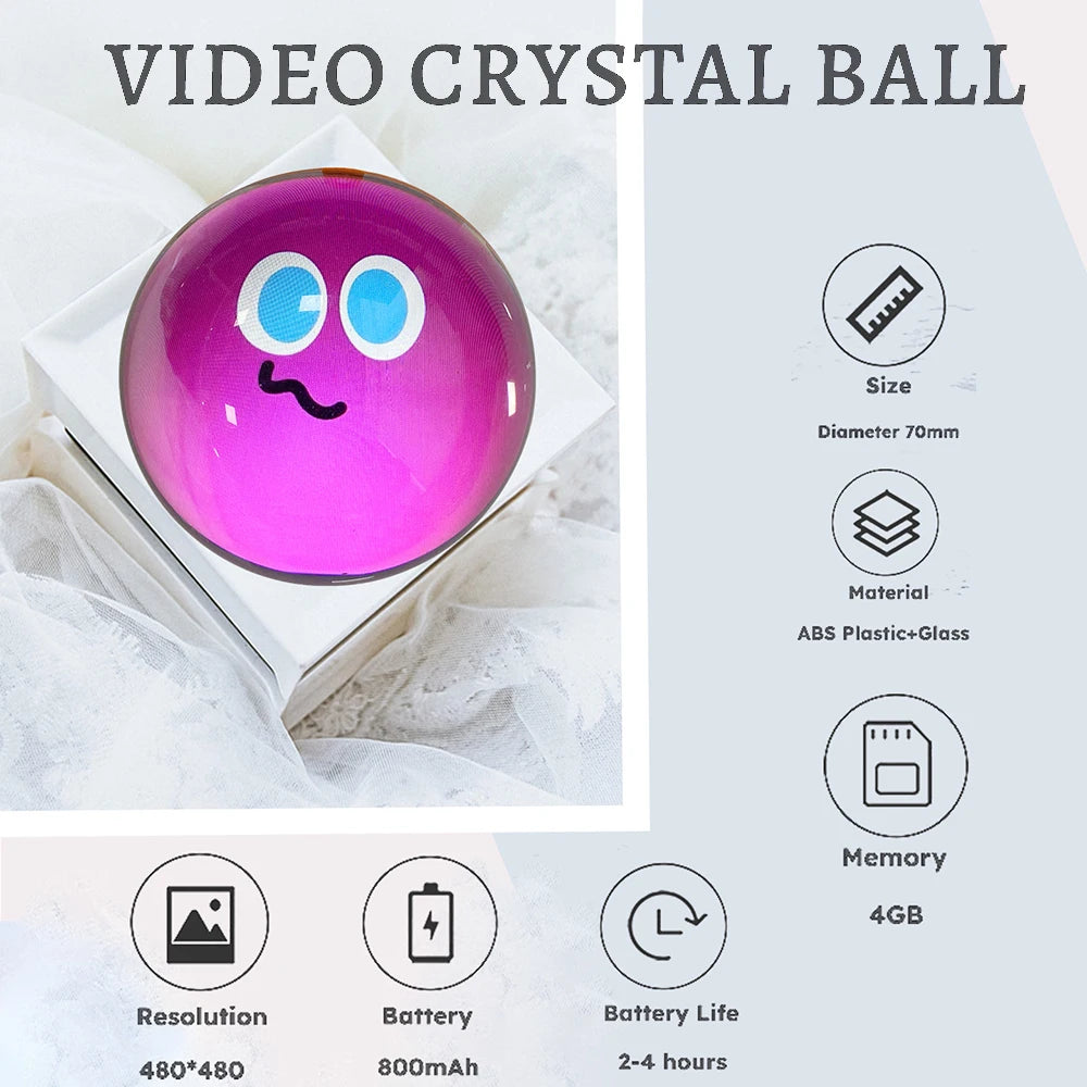 🔮 3D Crystal Ball Digital Video Album Diversi Fusion™