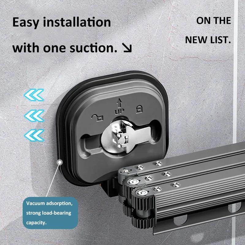 Suction Cup Folding Drying Rack - SmartPursue™