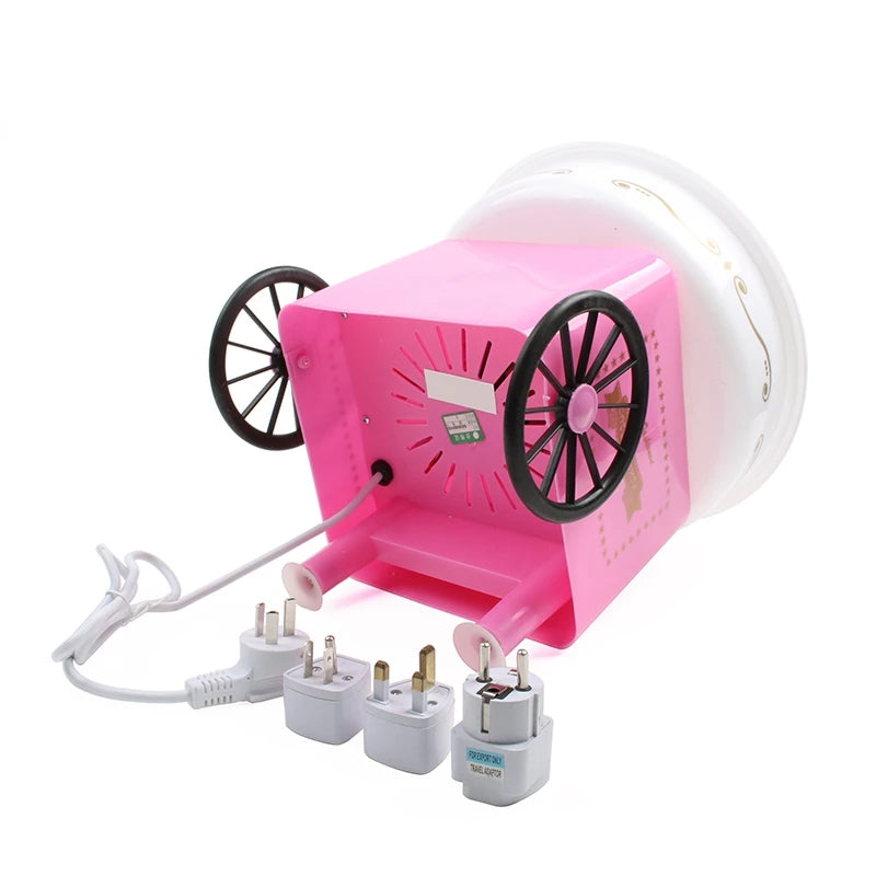 Electric DIY Cotton Candy Maker – Portable Fairy Floss Machine