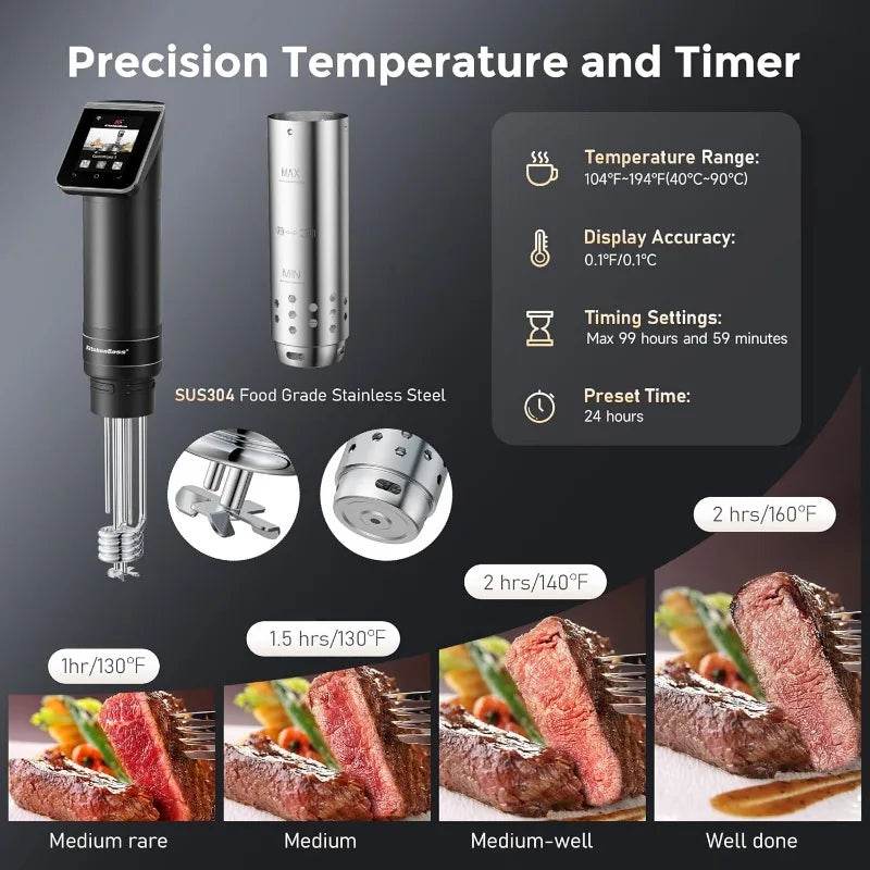 WiFi Sous Vide Cooker for Precision Cooking - SmartPursue™