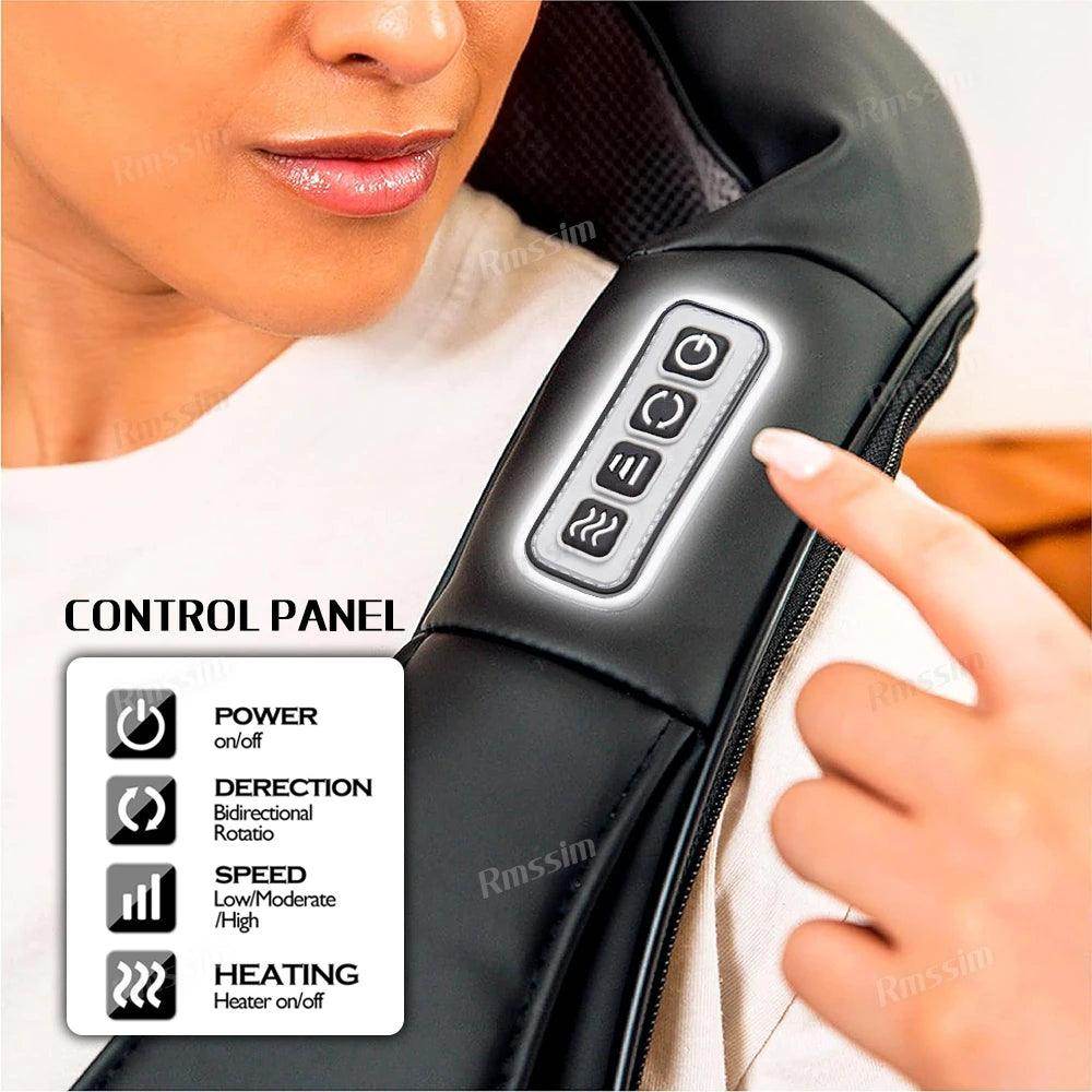 Heated Shiatsu Back and Neck Massager - SmartPursue™