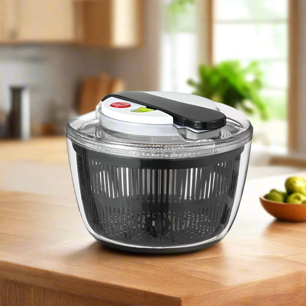 🥬 3L Vegetable Salad Spinner – Spin, Wash & Mix in One Tool - SmartPursue™