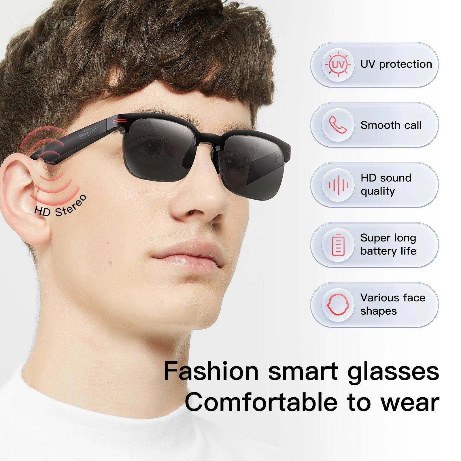 Smart Glasses with Wireless Call and Music - SmartPursue™