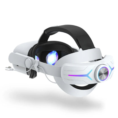 Oculus Quest 2 Charging Head Strap VR Headset Comfort Charging Headband