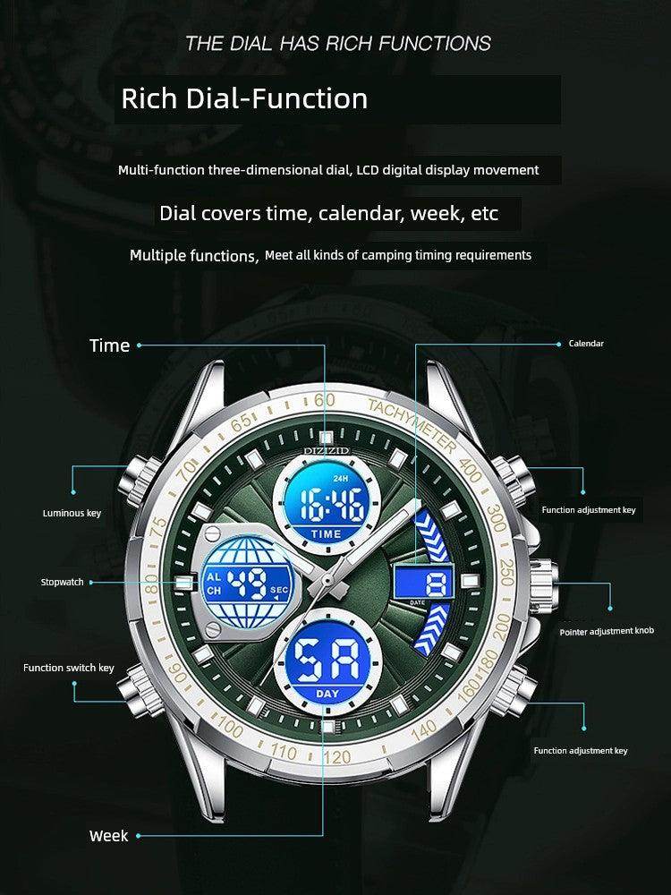 Digital Waterproof Sports Watch for Men's - SmartPursue™