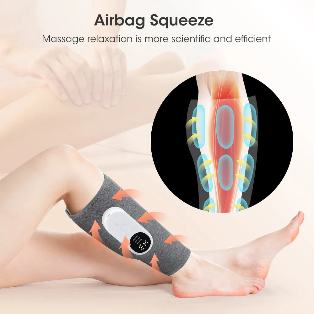 Air Pressure Calf Massager for Leg Muscular Leg Massager with Heat Diversi Shop™