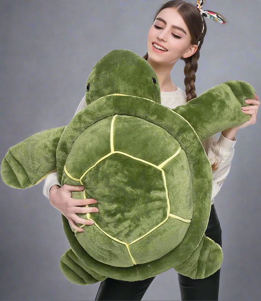 Big Sea Turtle Stuffed Animal Soft Plush Pillow - Diversi Fusion™