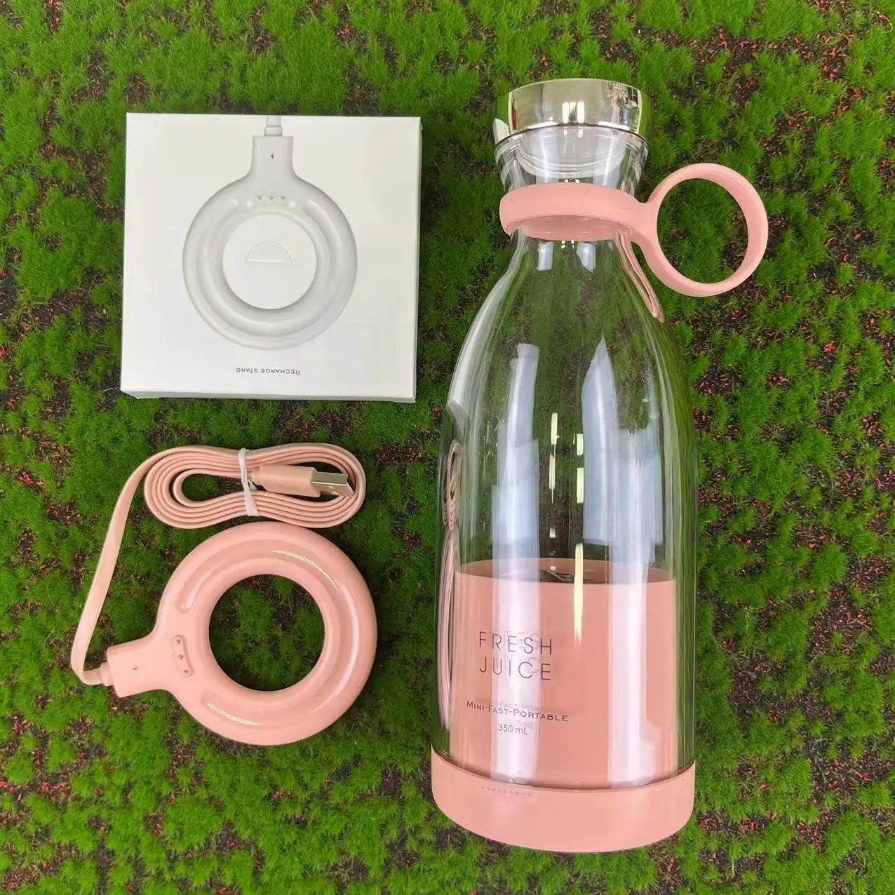 Portable Mini Juice Blender Bottle with Wireless Charging - SmartPursue™