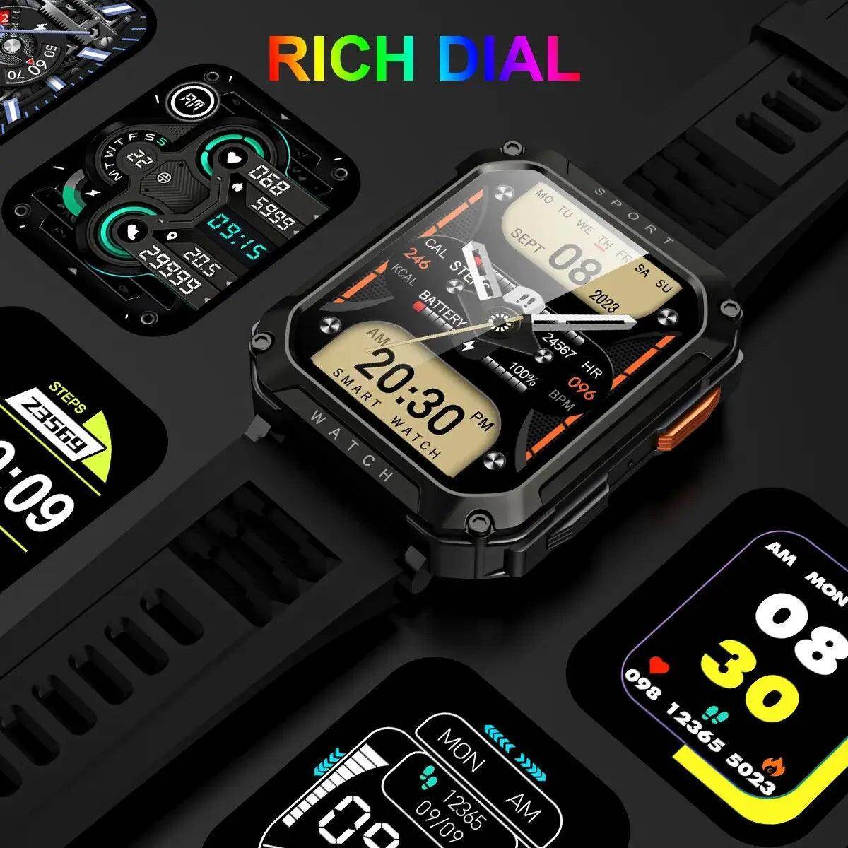 Mens Smart Watch with Bluetooth Call For Android - SmartPursue™