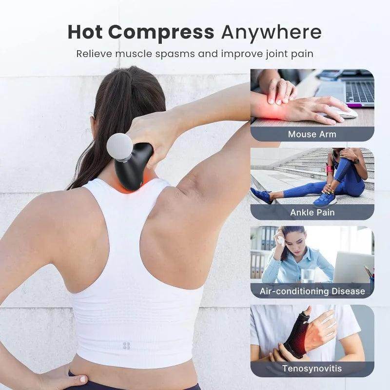 Mini Massage Gun with Heat - SmartPursue™