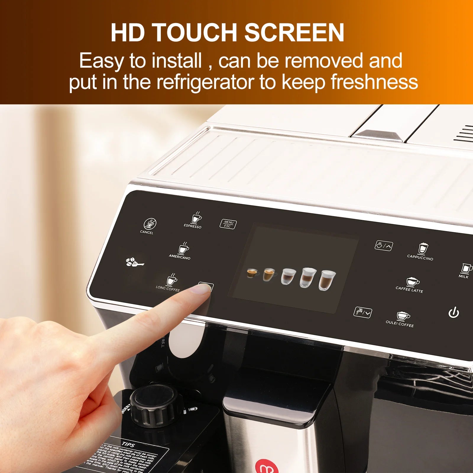 Fully Automatic All-in-One Espresso Coffee Maker - SmartPursue™