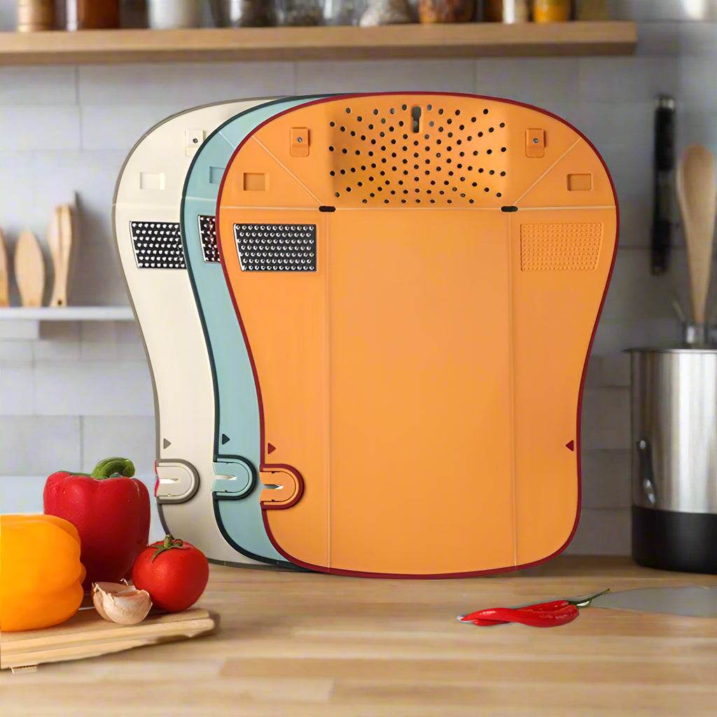Multifunctional Foldable Cutting Board with Drain - SmartPursue™