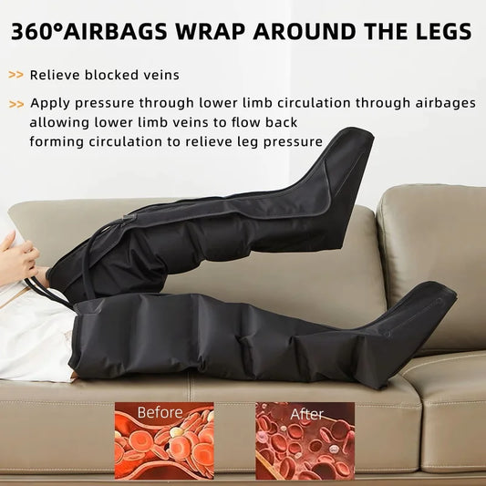 High Quality air wave Pressure electric Massager Leg arm relaxer promotes Leg Relaxation Diversi Fusion™