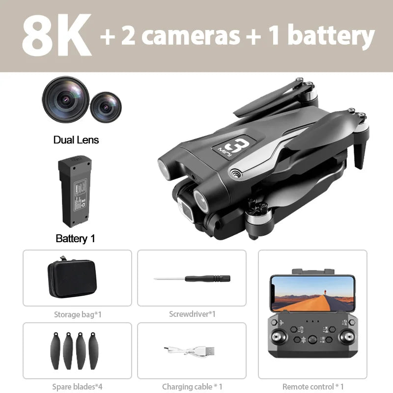 Professional 4K Mini Small Drone with Camera Diversi Shop™