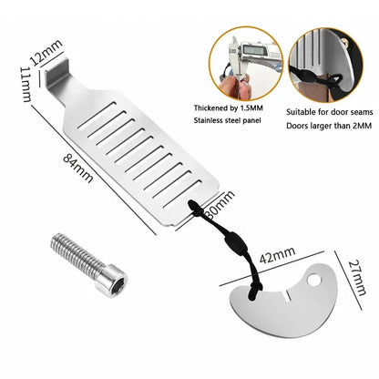 Portable lock for hotel room Travel Anti-theft Door Stopper | Diversi