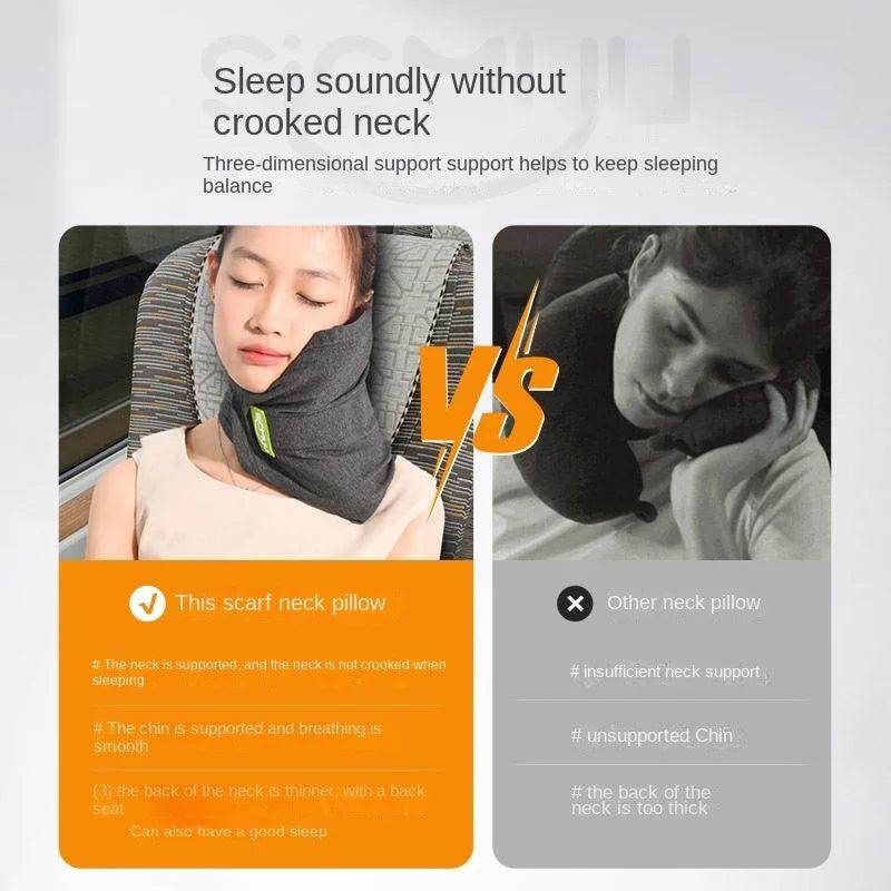 Memory Foam Travel Pillow for Sleeping - SmartPursue™