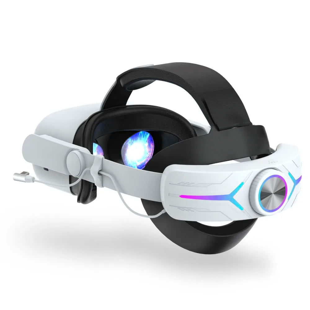 Oculus Quest 2 Charging Head Strap VR Headset Comfort Charging Headband