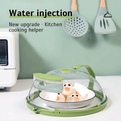 Microwave Cooking Cover with Water Injection And Oil Splash-Proof Diversi Shop™